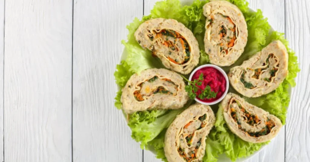 Easy Chicken Malai Rolls Recipe